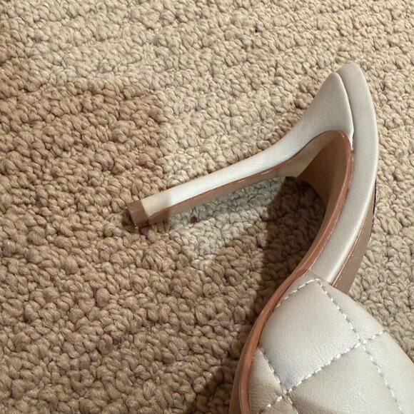 Steve Madden Signify Quilted Sandal Bone Multi - Picture 11 of 13